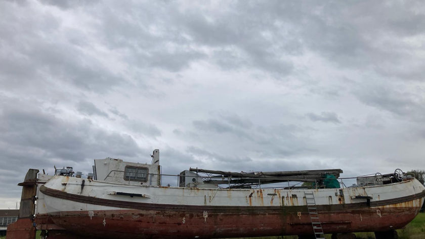 tjalk ortelius restauratie